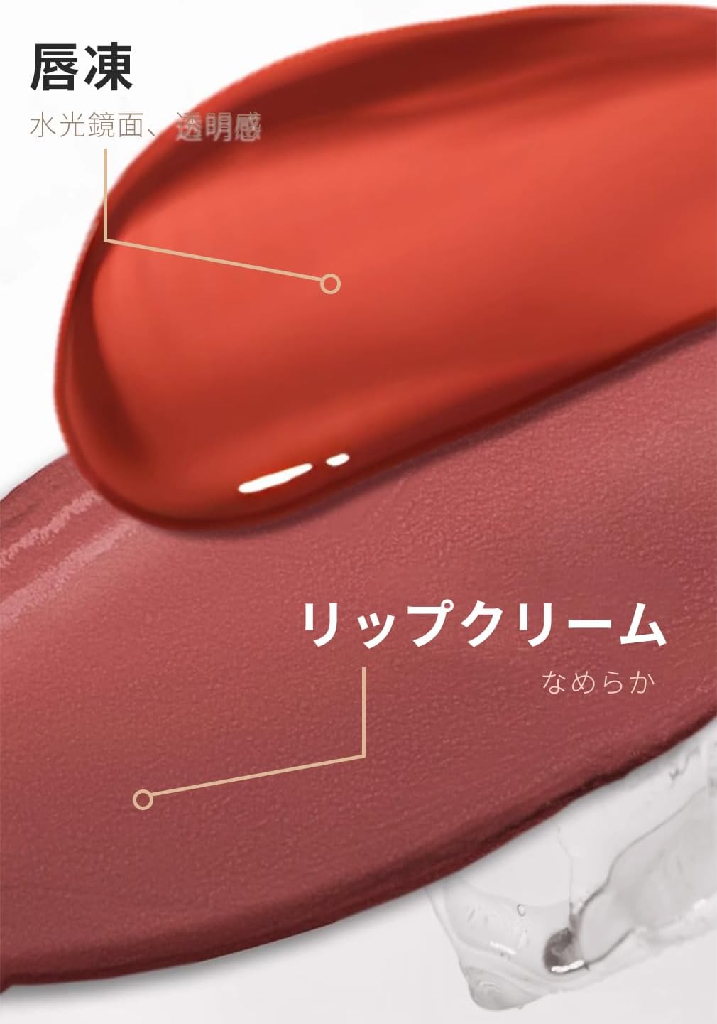 Mistine Lip Gloss, Moisturizing, Lip Tint, Water Light, Luster, Lipstick, Serum, Lipstick, Non-Falling, Matte Lip, High Color, Tint, Popular, Chinese Cosmetics, 10 Colors (J03)