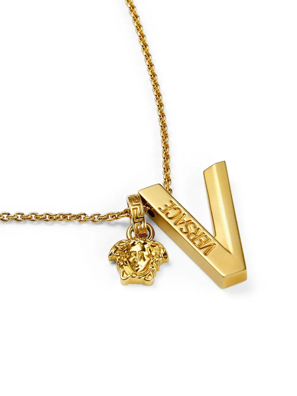 Versace ヴェルサーチロゴプラークネックレス - Image 3