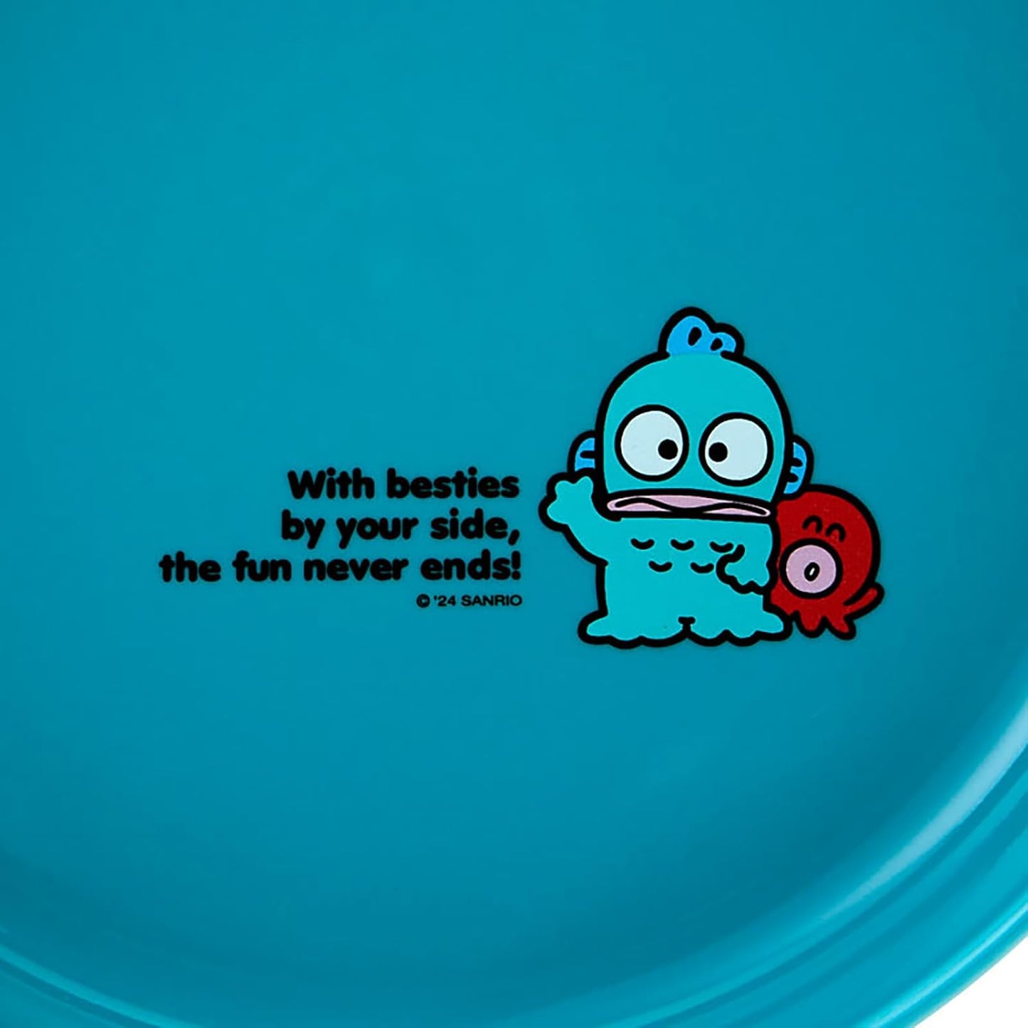Sanrio 188701 Plate 8.3 inches (21 cm) Hangyodong, Microwave, Dishwasher, Dish-Dryer, Ceramic, Curry Plate, Pasta Plate