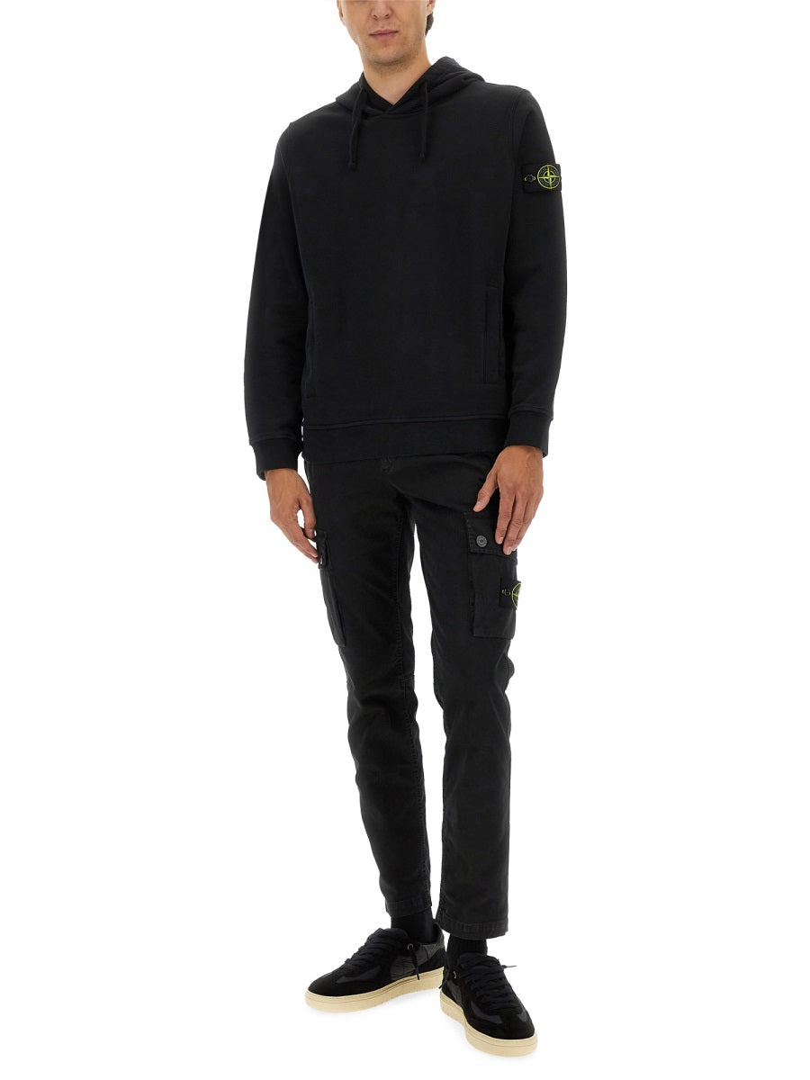 Stone Stone Island Cotton Hoodie - Image 3