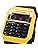 Casio CA-53WPC-1B Digital Watch, 8-Digit Calculation Function, PAC-MAN Collaboration Model, Biomass Resin Band, Unisex, Yellow x Black, Overseas Model, Pac-Man Collaboration CA-53WPC-1B, Classic