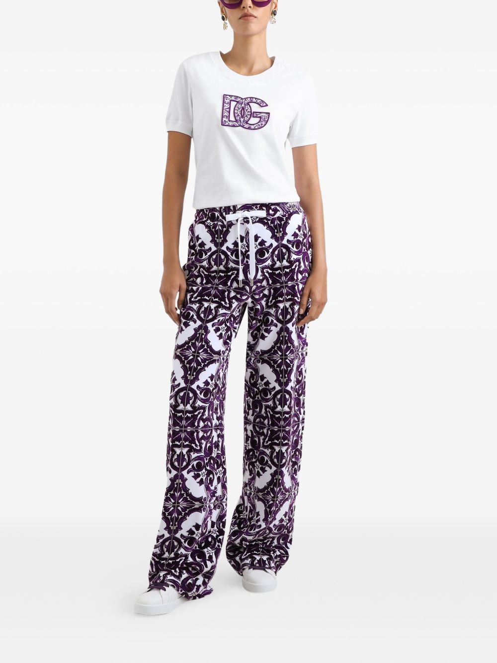 Dolce  Gabbana ドルチェ＆ガッバーナロゴコットンTシャツ - Image 3
