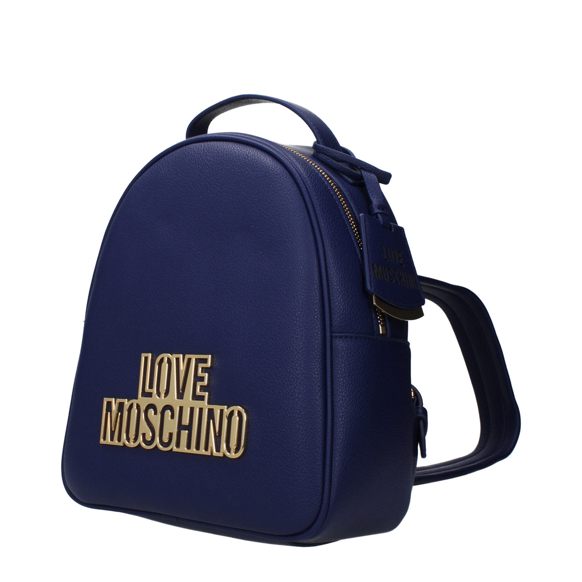 Moschino モスキーノのバックパックとベビーバッグの女性ポリウレタンブルー/ブルーベリーが大好きです - Image 3