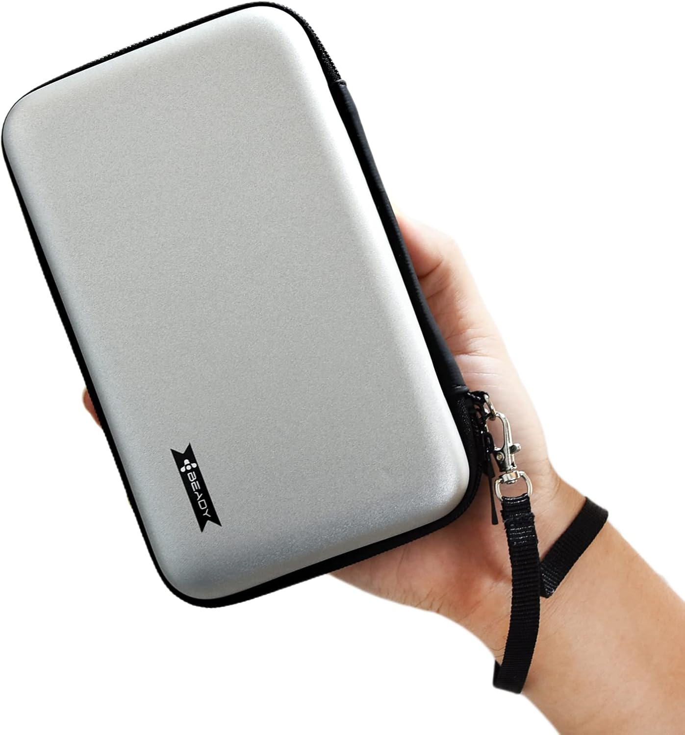 BEADY ニンテンドー NEW3DS XL、NEW3DS LL、3DS XL、3DS LL対応収納ケース 任天堂ビデオゲームコンソールのストレージケース シルバーグレー