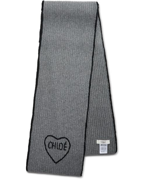 CHLOE Chloé Encoeur scarf - Image 3