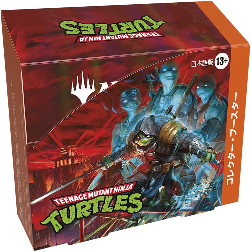 Magic: The Gathering | Mutant Turtles Collector Booster Japanese Edition (Box of 12 packs) MTG Trading Cards Wizards of the Coast TMT D51651400