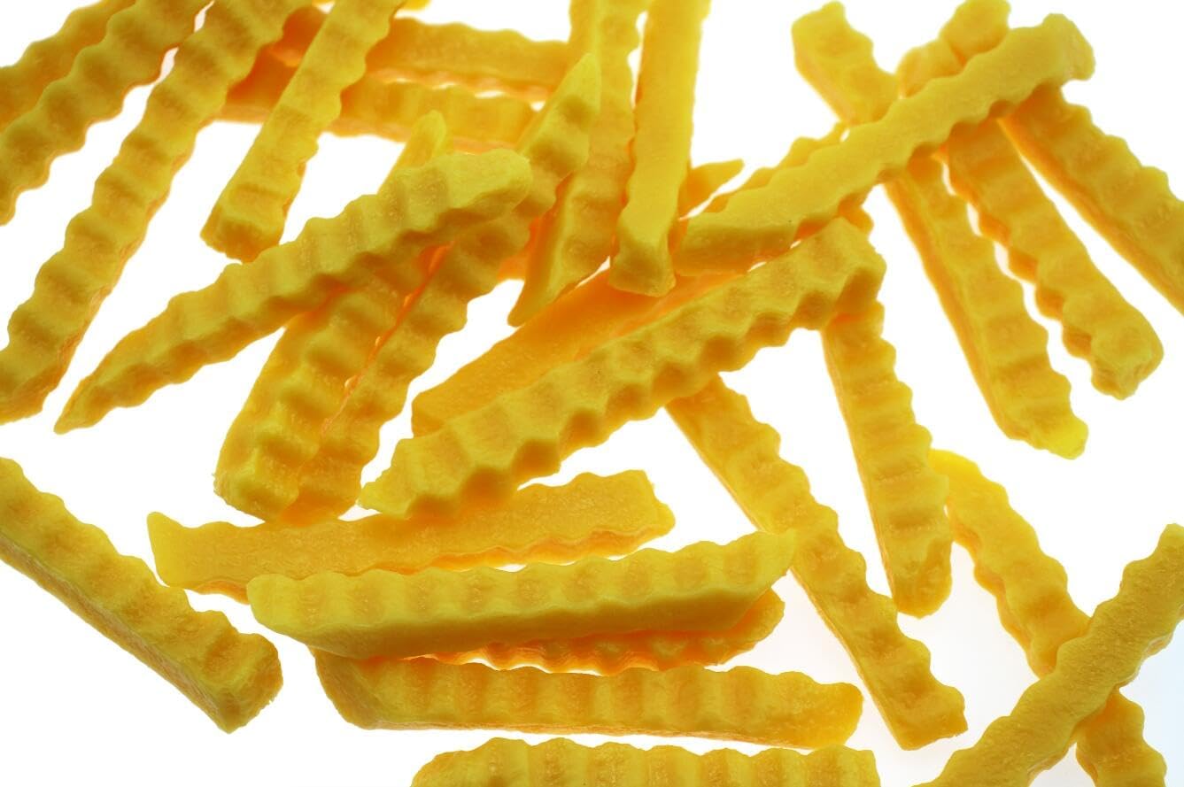 speed mao Realistic Realistic French Fries Food Sample Food Model Set of 30