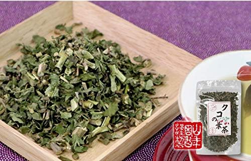 100% Japanese Wolfberry Leaf Tea, Additive-Free, 2.4 oz (70 g), Caffeinated in Miyazaki Prefecture, Sugamo Ochaya, Sannenen