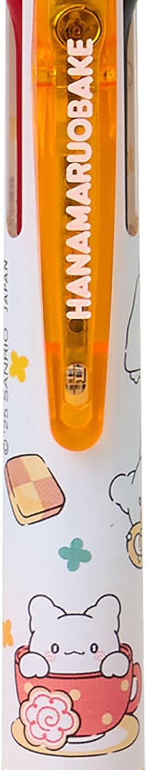 Sanrio 928089 FriXion Ball 3 Slim Hanamaru Ghost, Polycarbonate, Ball Diameter: 0.01 inch (0.38 mm), Ink Color: Black, Red, Blue, Retractable