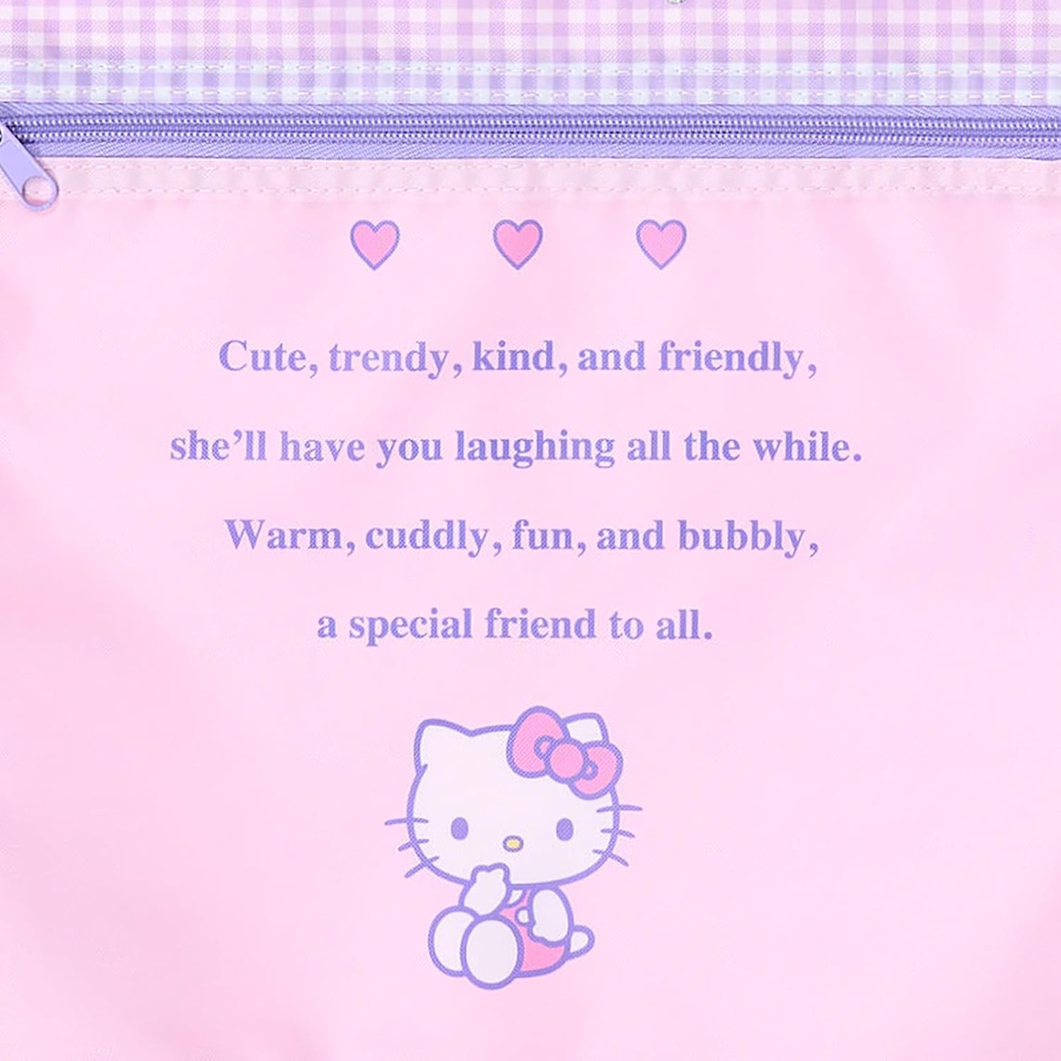 Sanrio 534293 Hello Kitty Kids Gymnastics Clothes Bag with Name Space