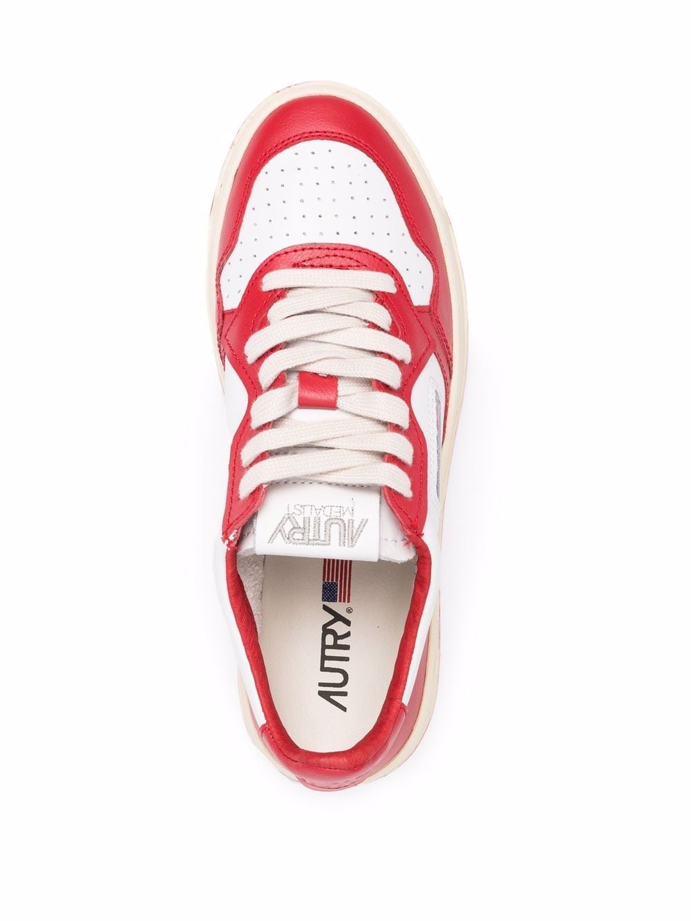 Autry Medalist Low Leather Sneakers - Image 3