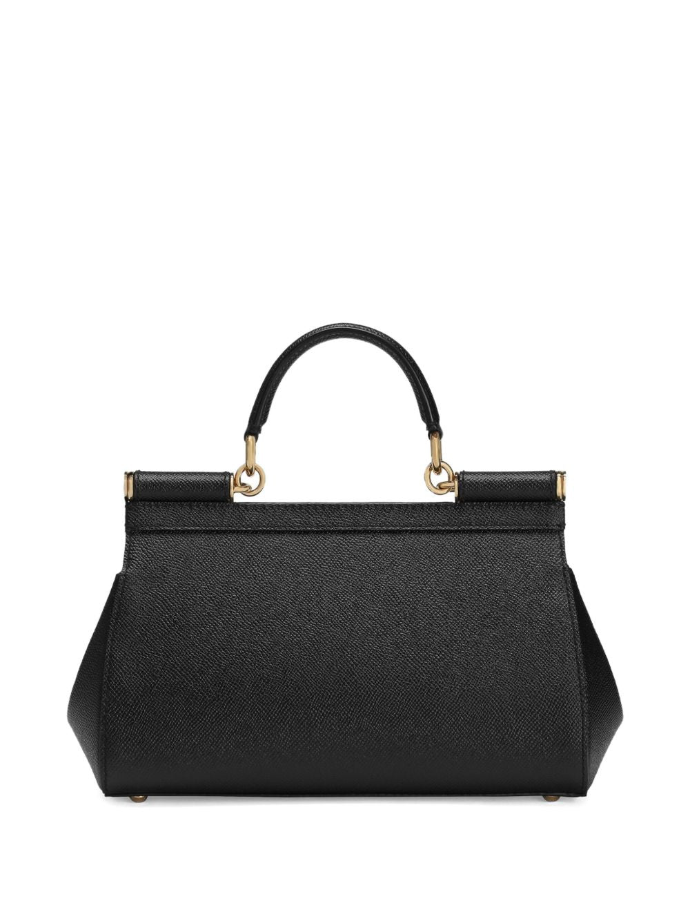 Dolce  Gabbana ドルチェ＆ガッバーナシチリアレザーハンドバッグ - Image 3