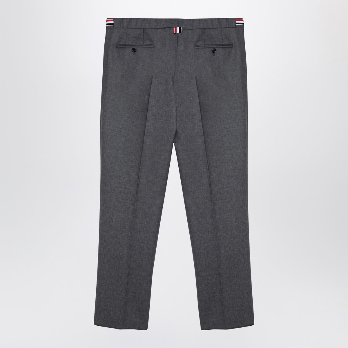 Thom Thom Browne Grey Wool Trousers - Image 3