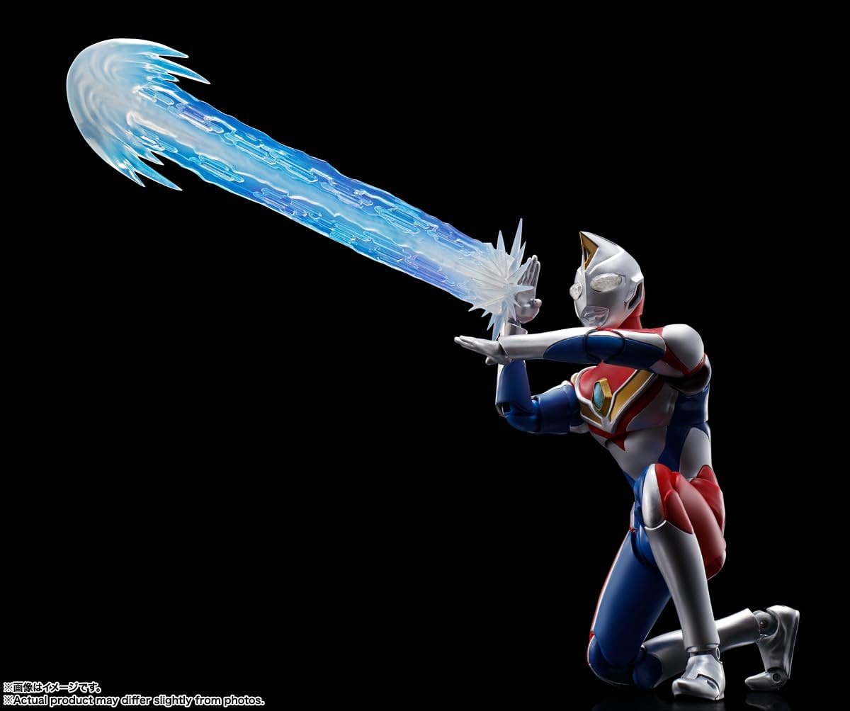 Tamashi Nations S.H. Figuarts (True Bone Carving Manufacturing Method), Ultraman Dyna, Flash Type, Approx. 5.9 inches (150 mm), PVC & ABS Pre-Painted Action Figure