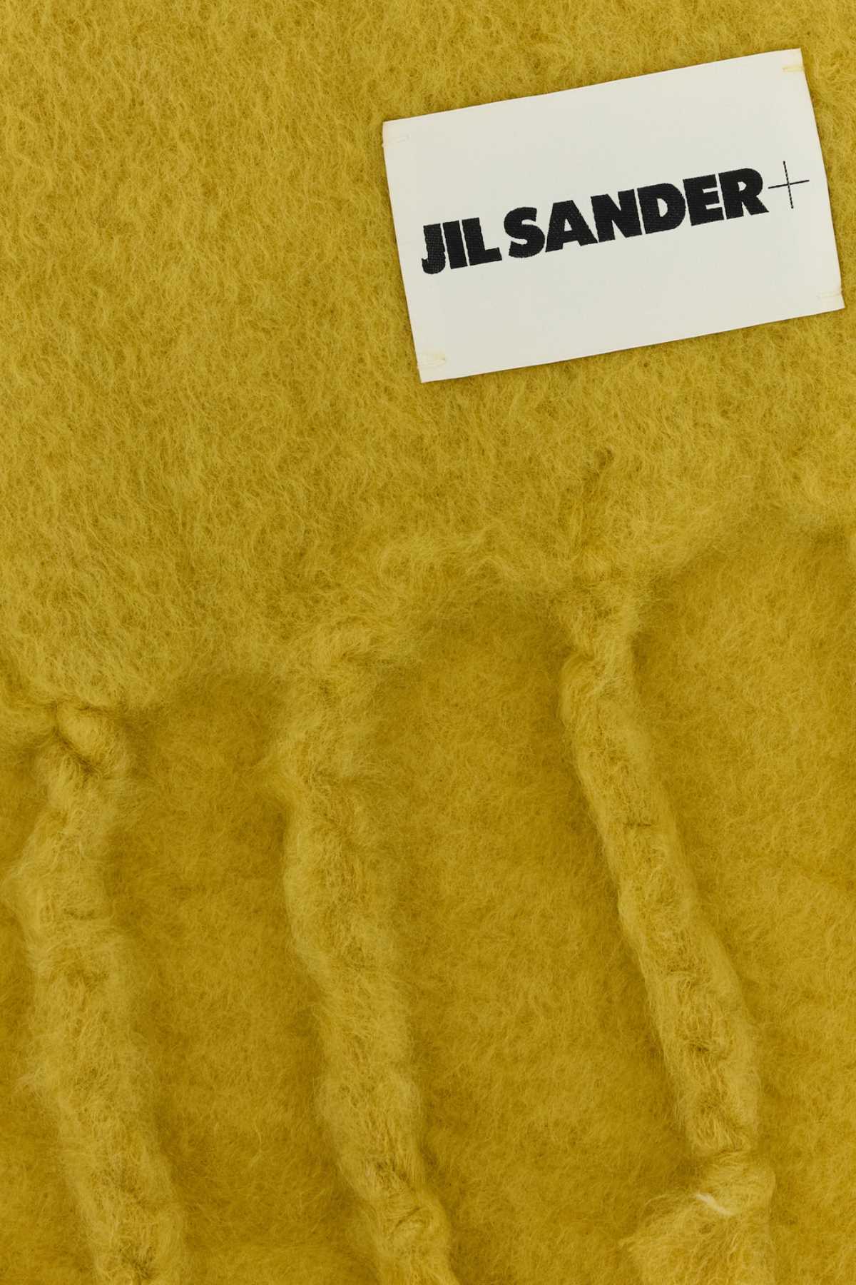 Jil ジルサンダーマスタードモヘアブレンドスカーフ - Image 3
