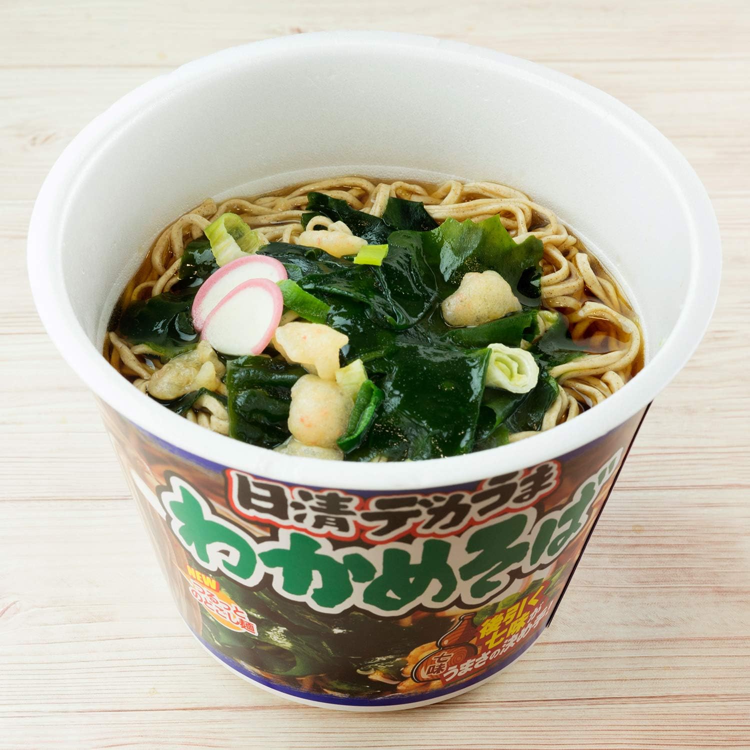Nissin Foods Deca Uma, Wakame Soba, 3.7 oz (106 g) x 12 Packs
