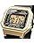 Casio Standard W-217HM-9A Wristwatch, Men's, Women's, Kids, Children, Boys, Girls, Chippukashi, Digital, Date, Gold, Gold, Black, Overseas Model