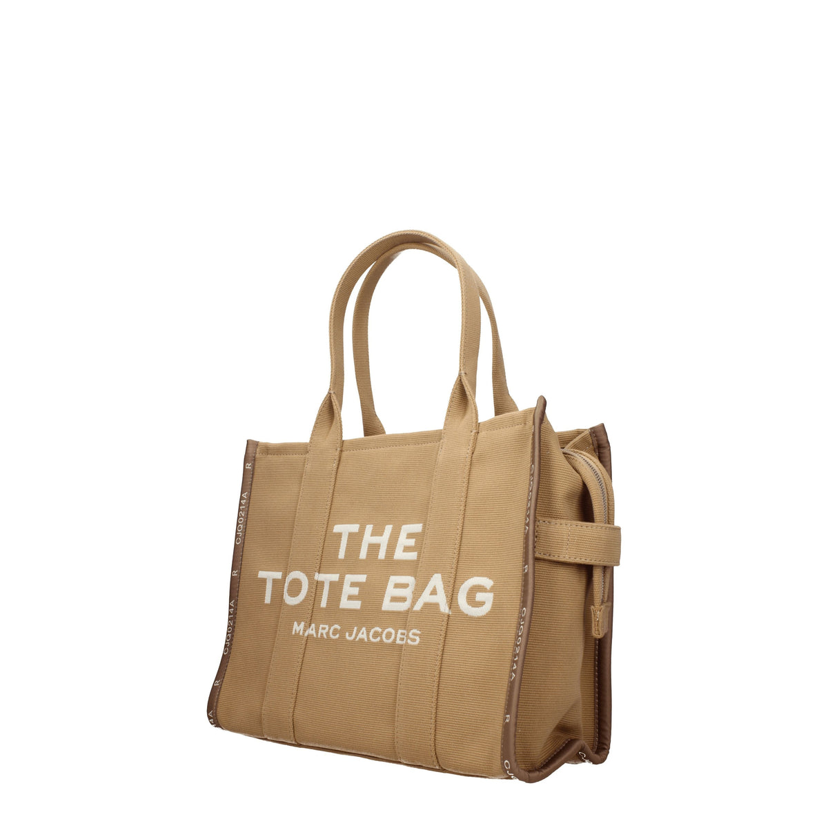 Marc マークジェイコブスショルダーバッグ女性ファブリックブラウン/ラクダ - Image 3