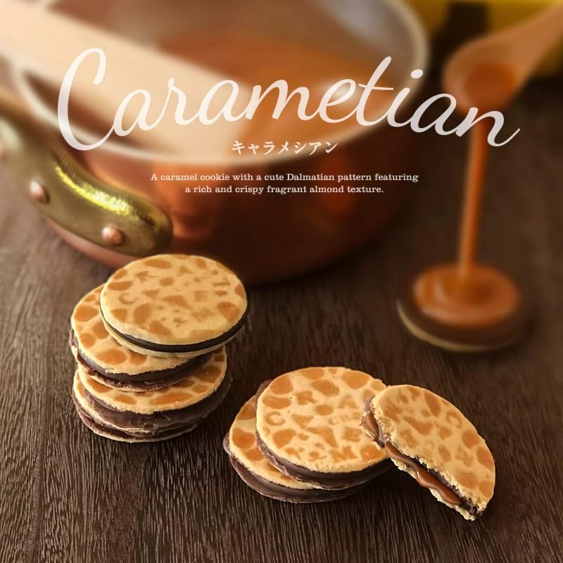 Carametian Chocolate, Caramel, Chocolate Gift, Souvenir, Confectionery Present, Popular, Order, Souvenir, Sweets, Individually Wrapped, Gift, Luxury (Pack of 12)