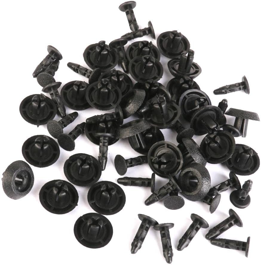 30pcs Nylon Push Clip Rivet for Toyota Camry Highlander Prado