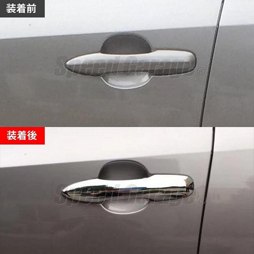 Speed Garage Toyota Corolla Sedan Sport Touring 210 Series Dedicated Door Knob Handle Cover Plated Garnish for TOYOTA COLLORA Dress Up Custom Parts