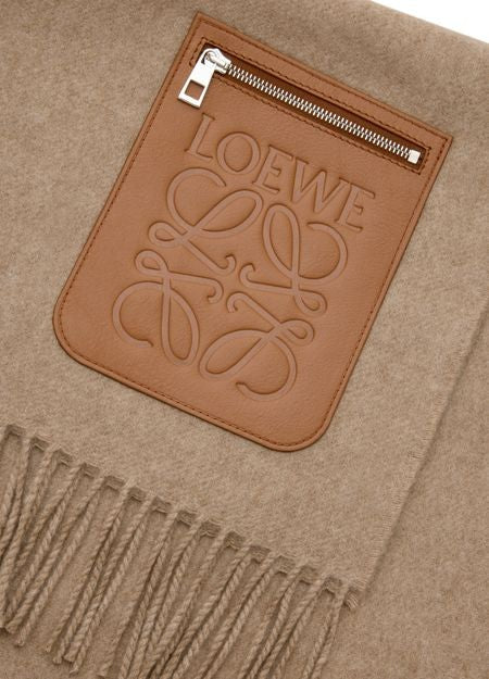 LOEWE Wool and cashmere scarf - Image 3