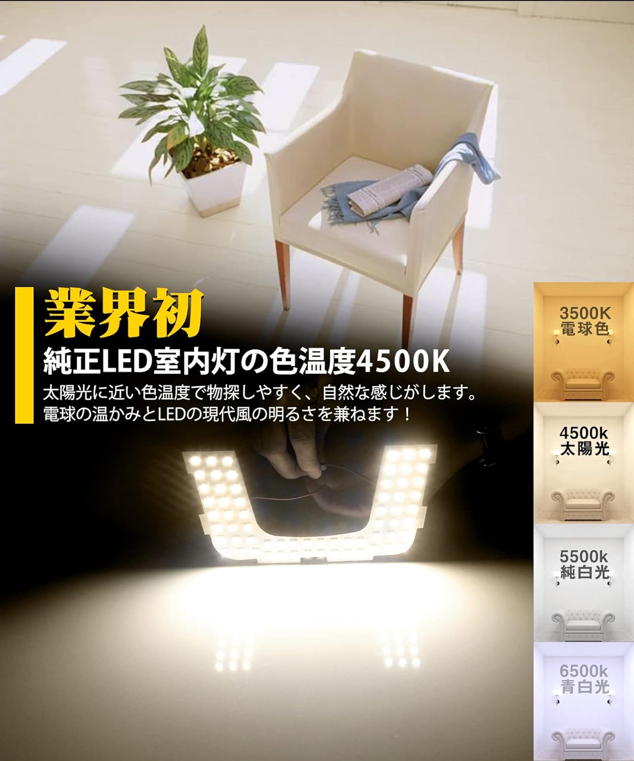 Prius 50 Series LED Room Lamp for Toyota Prius 50 Series ZVW50 ZVW50 ZVW51 ZVW55 Indoor Light 4500K Genuine Color Temperature Sunlight Exclusive Design Custom Parts 50 Series Prius (ZVW5) LED