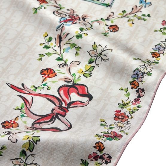 Dioriviera Dior Arabesque 90 Square Scarf - Image 3