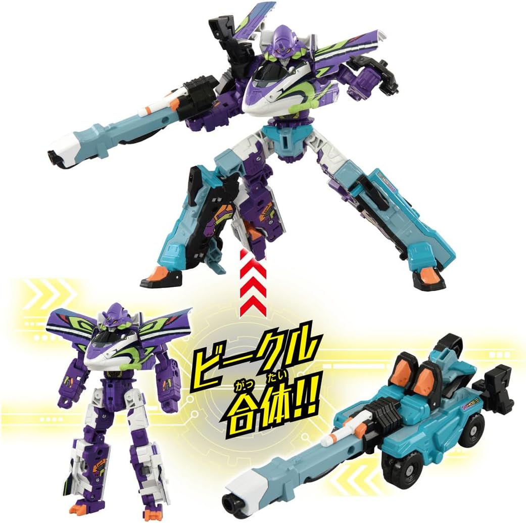 Takara Tomy Plarail Shinkalion CW 500 Type EVA Positron Foam Train Toy for Ages 3 and Up