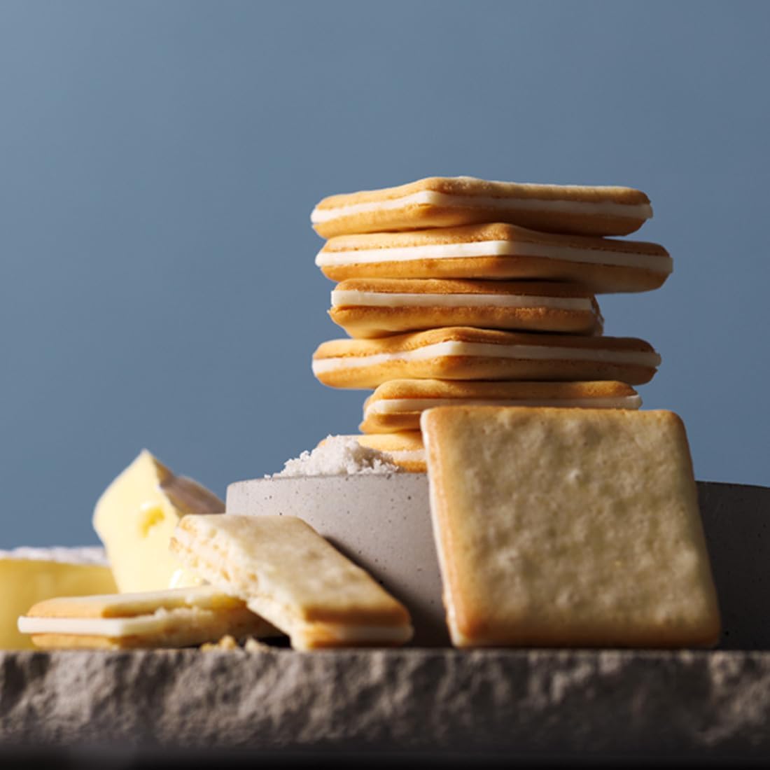 Tokyo Milk Cheese Factory Cookies, Popular Snacks, Sweets, Gift, Tokyo Souvenir, Hand-carried Gift, Individually Wrapped, Present, Return Gift, Internal Celebration, Baked Goods (Salt & Camembert