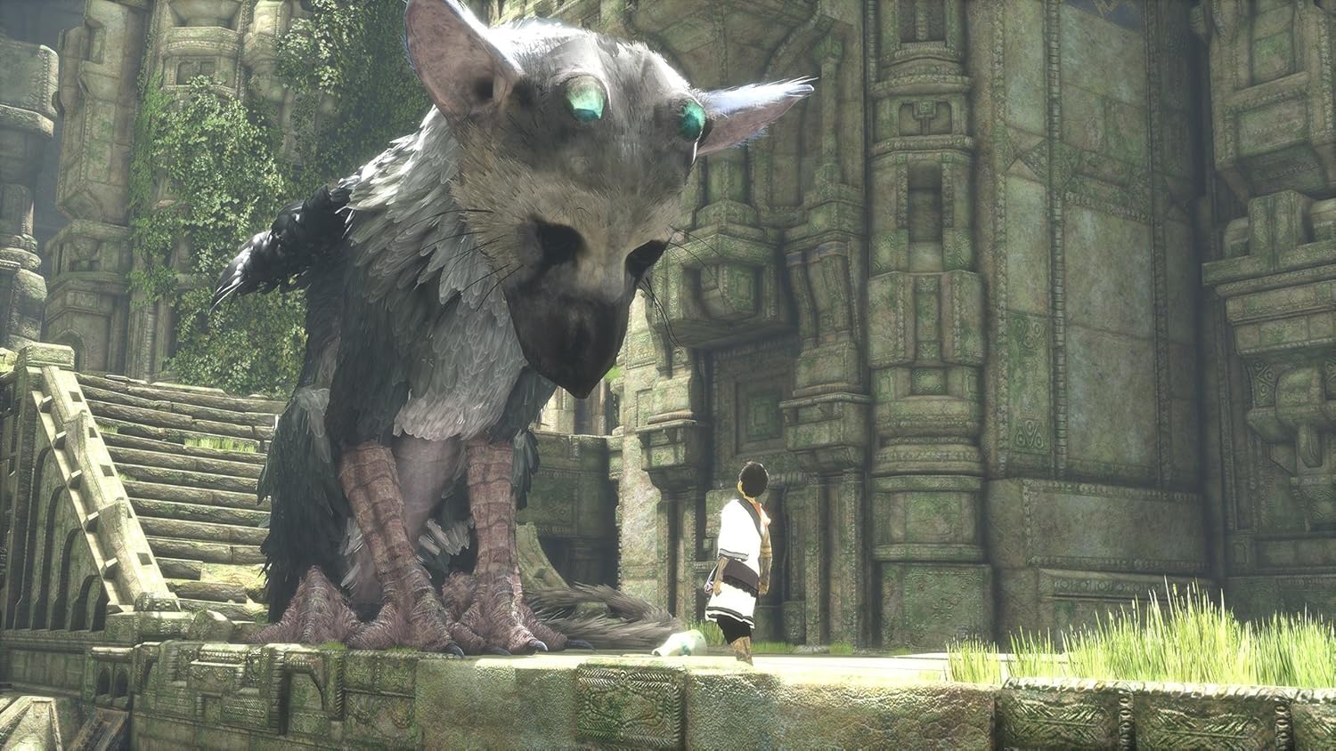 Hitokui no Owashi Trico (The Last Guardian) Initial Release Limited Edition [Early Purchase Bonus] Product Code Included for Downloading an "Original PlayStation 4 Theme" and "Mini Soundtrack" - PS4