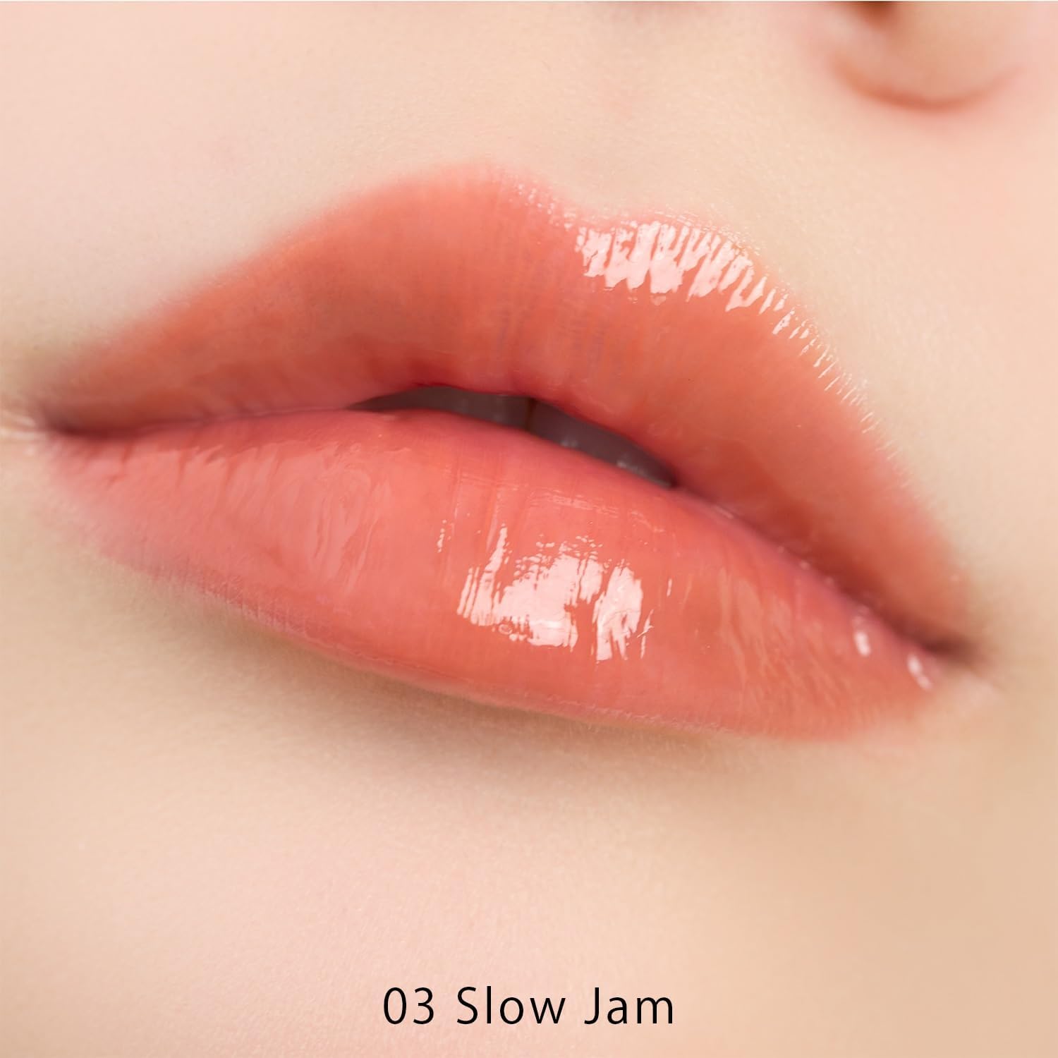 to/one (tone) Petal Blooming Gloss 03 Slow Jam Lip Gloss High Color Rose Beige