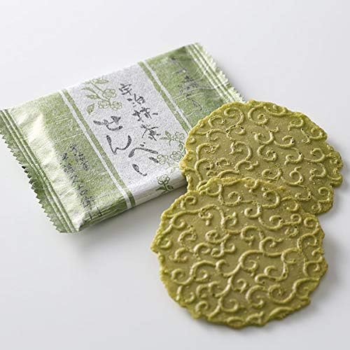 Ito Kyuemon Uji Matcha Senbei Usuha Midori Crackers, 24 Pieces, Gift, Birthday, Present