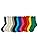 Children's Socks, Crew Socks, Made in Japan, Plain Weave, For Girls, Boys, Set of 2