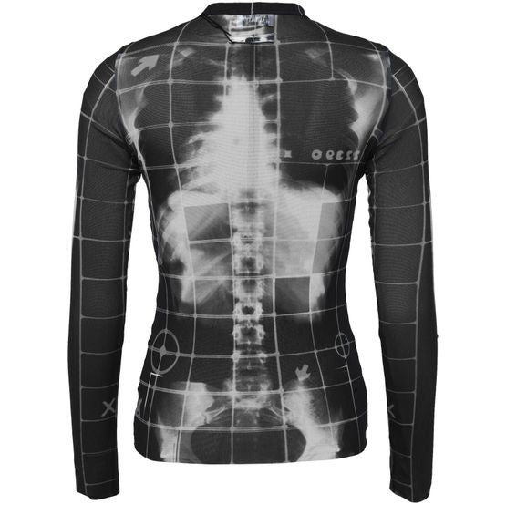 JEAN PAUL GAULTIER squeletor メッシュ混 長袖トップス - Image 3