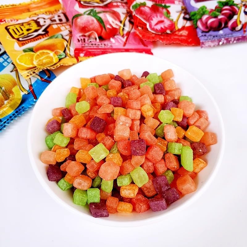 WSYLS - Gummies 40 Pack Multi Flavor Combination Sweet Sour Toothy Nostalgic Snack Independent Small Package Casual Share Pack Gummy