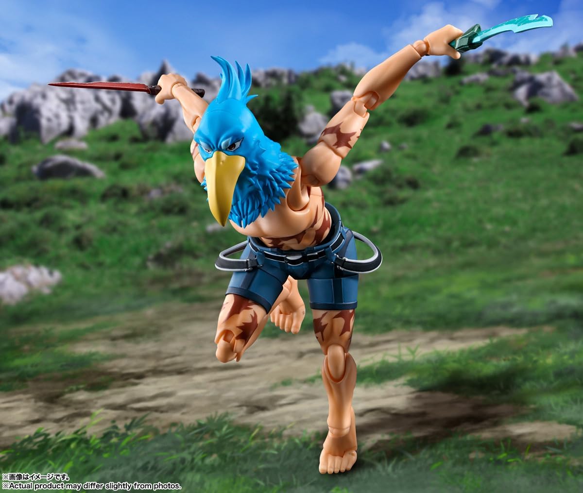 BANDAI SPIRITS S.H. Figuarts Shangri-La Frontier, Sunrak, Approx. 5.9 inches (150 mm), PVC & ABS, Pre-painted Action Figure