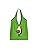 zhandiffy Avocado Bones, Waterproof, Eco Bag, Shopping Bag, Large Capacity, Foldable, Compact, Shopping Bag, Shopping Bag, Lightweight, Pocket Size, Convenient Store, Anime, Goods, Character