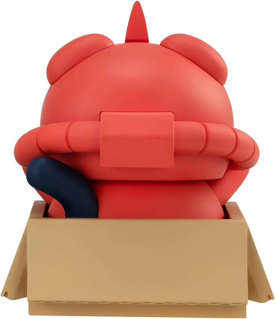 MEGA CAT PROJECT Mobile Suit Gundam Nyan Tomo Large Mobile Suit Nyan Dam Char Zaku Approx. 5.5 inches (140 mm), PVC Pre-painted Complete Figure