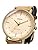 Casio LTP-VT03 Series Analog Quartz Women's Watch, LTP-VT03GL-4B Pale Orange Metallic x Beige Leather