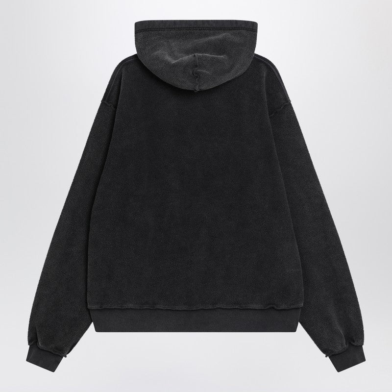 Balenciaga バレンシアガ フェード ブラック 3 B スポーツ アイコン フード付きスウェットシャツ - Image 3