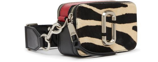 MARC JACOBS The Snapshot Zebra Haircalf バッグ - Image 3