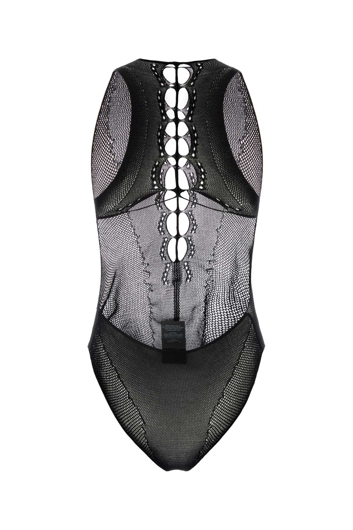 Saint セントローランブラックメッシュボディスーツ - Image 3