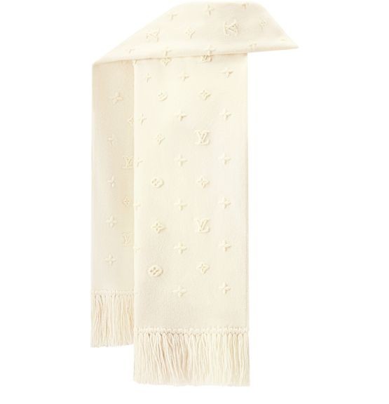 LOUIS VUITTON LV Monogram 3D Scarf - Image 3