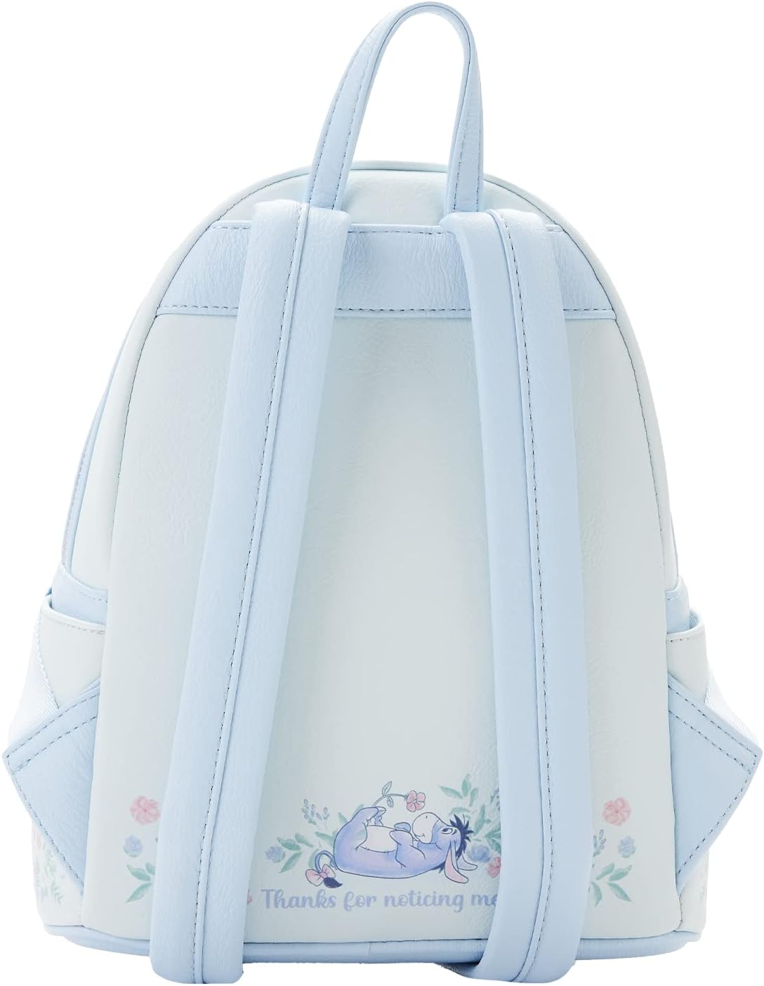 Loungefly Winnie the Pooh Eeyore Mini Mochila Bolso Estampado Floral Correa Doble Bolsa de Hombro