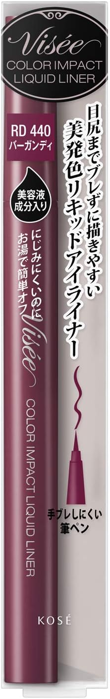 Visee(ヴィセ) リシェ カラーインパクト リキッドライナー ペンシル バーガンディ RD440 0.4mL