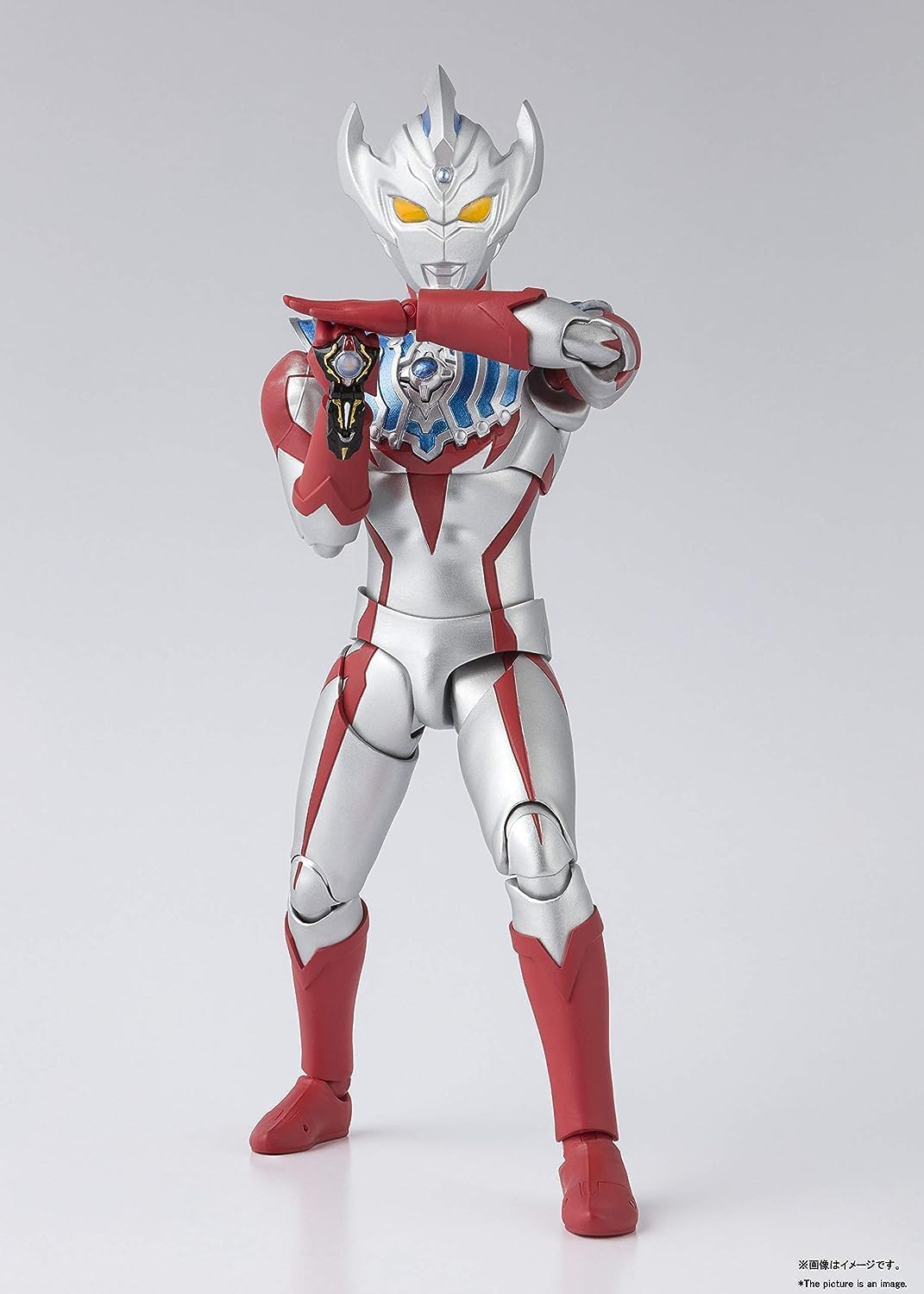 BANDAI SPIRITS S.H. Figuarts Ultraman Taiga (Resale Version), Approx. 5.9 inches (150 mm), PVC & ABS, Pre-painted Action Figure