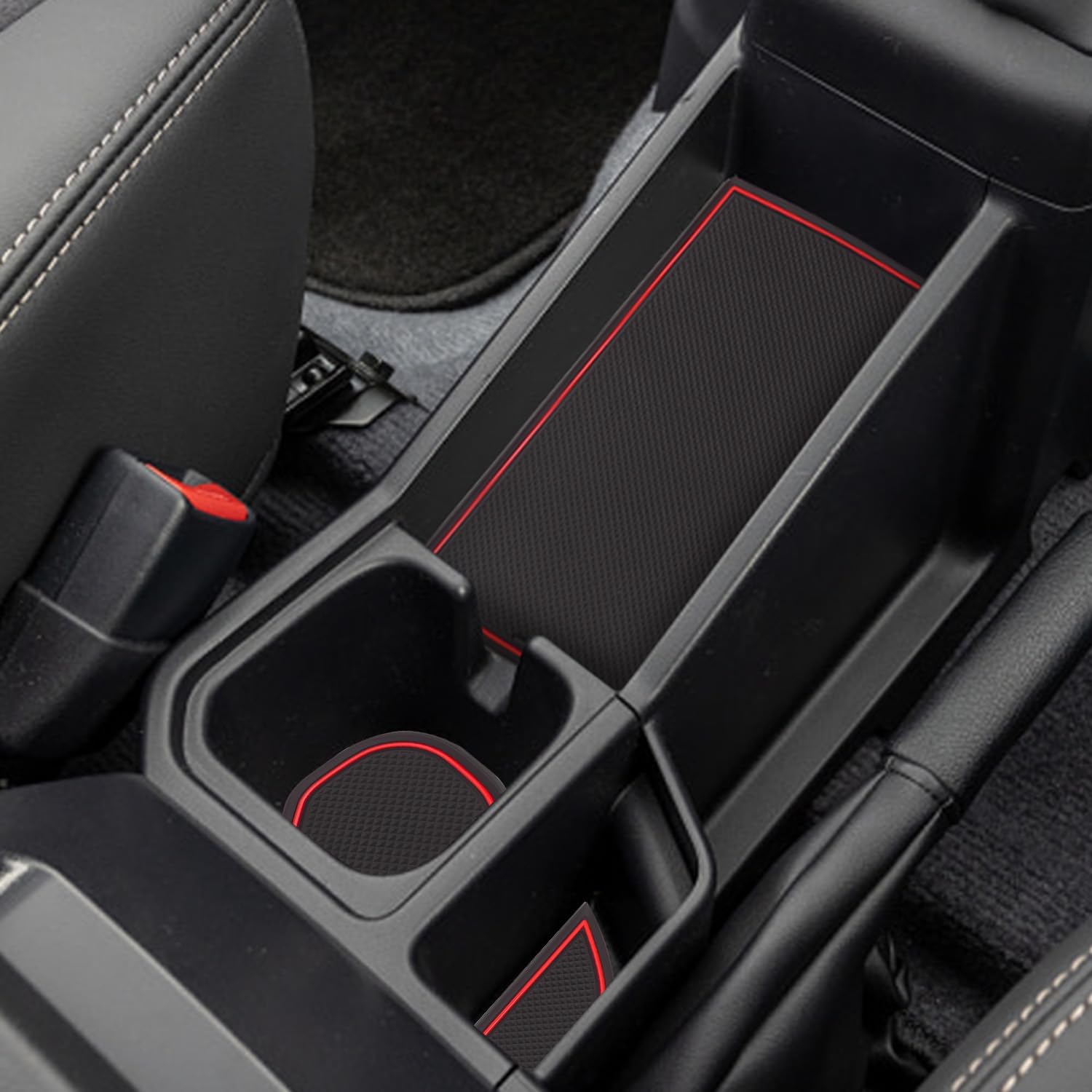 ruiya New Model Toyota Rankle 70 Land Cruiser 70 Exclusive Non-Slip Mat Rubber Mat Door Pocket Mat Interior Rubber Mat 70 Rank Accessories 70 Rank Parts Pocket Mat Scratch Resistant Non-Slip Anti-Slip