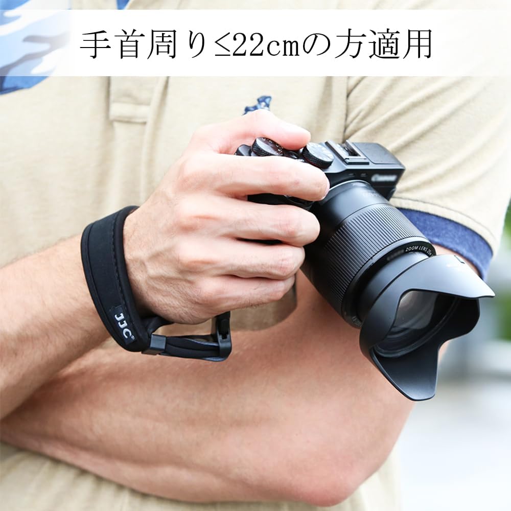 [Super Soft] JJC Camera Hand Strap for Nikon Nikon Z8 Z7 Z6 Z7II Z6II Z5 Zfc Zf Z50 Z30 D7500 D7200 D7100 D5600 D5500 D5300 D3500 D3400 D780 D750 D810 D610 D500 DSLR SLR Micro Single Quick Release