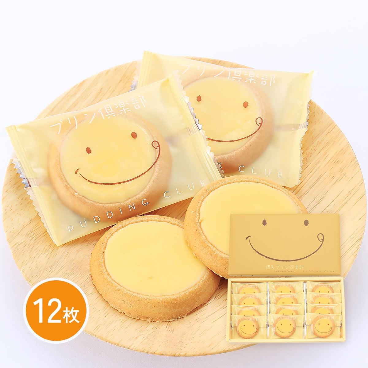 Daihoku Bussan Hakata Pudding Club Pudding Tart Cookies 12 pieces